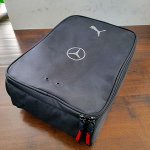 Puma x Mercedes-Benz Gold Shoe Bag